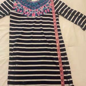 Lilly Pulitzer Striped Dress with Colorful Pattern